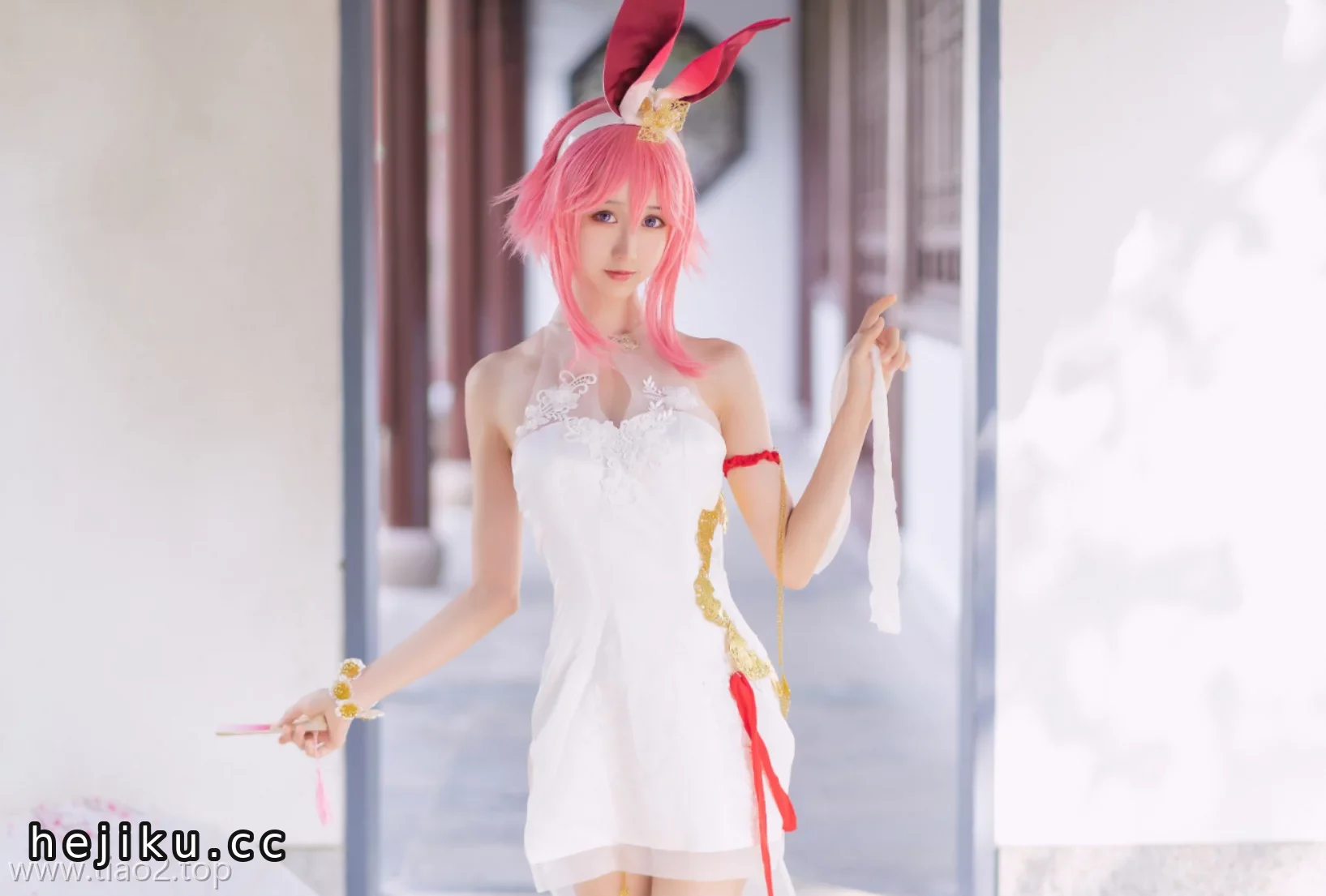 木绵绵OwO八重樱旗袍cosplay惊艳来袭，传统与二次元碰撞太有味道了文章配图3