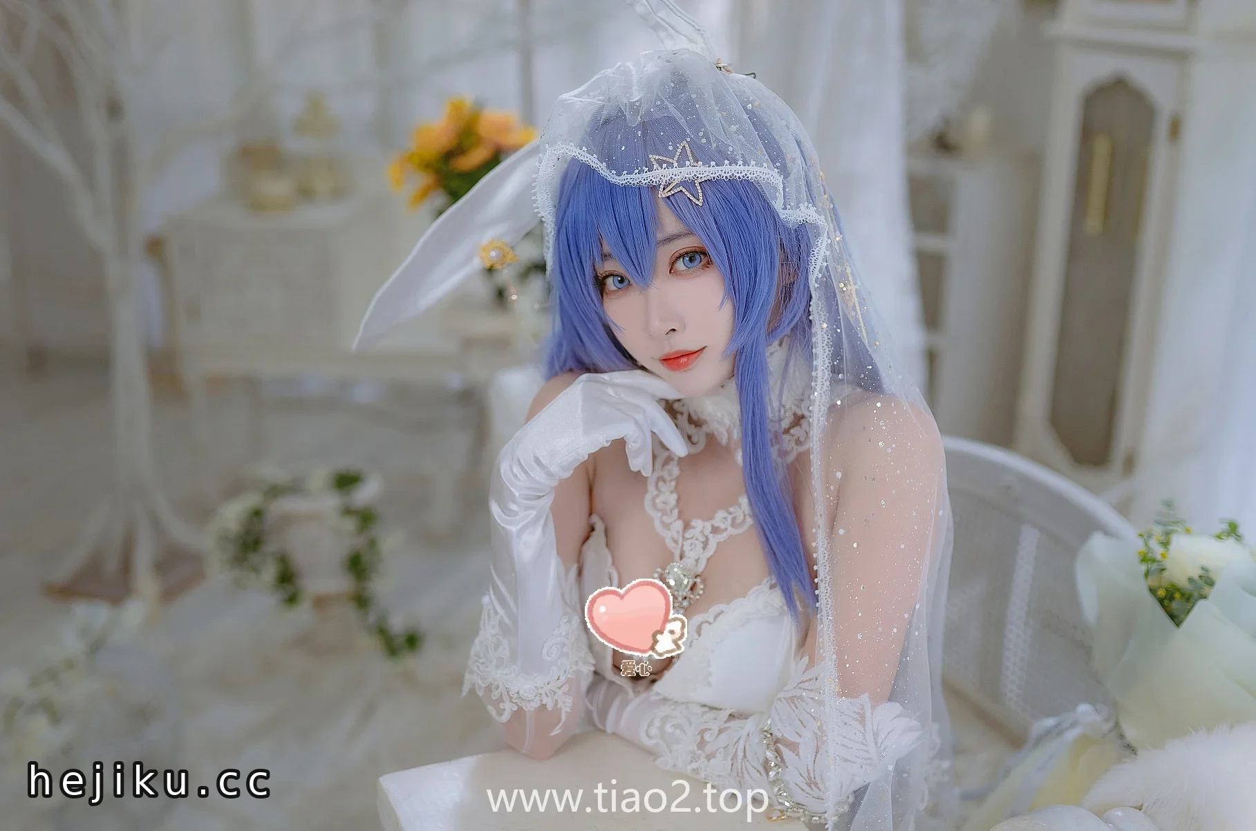 Coser宮本桜花园花嫁cosplay图包文章配图2