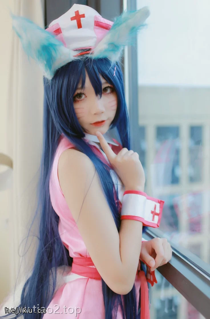 五更百鬼粉色阿狸服cosplay图集文章配图1