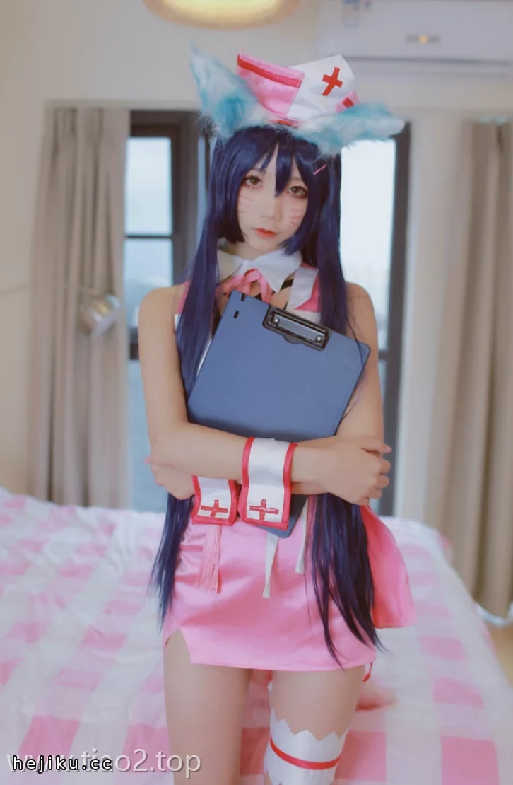 五更百鬼粉色阿狸服cosplay图集文章配图2