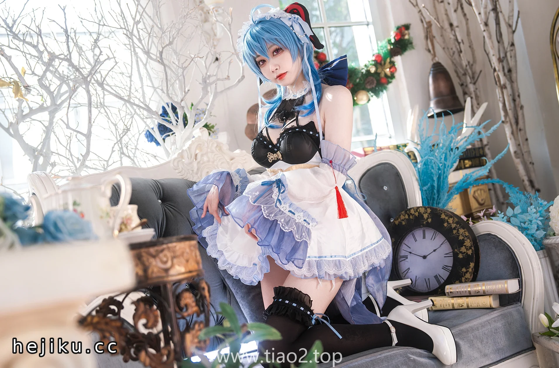 Ajiki这套甘雨文章配图3