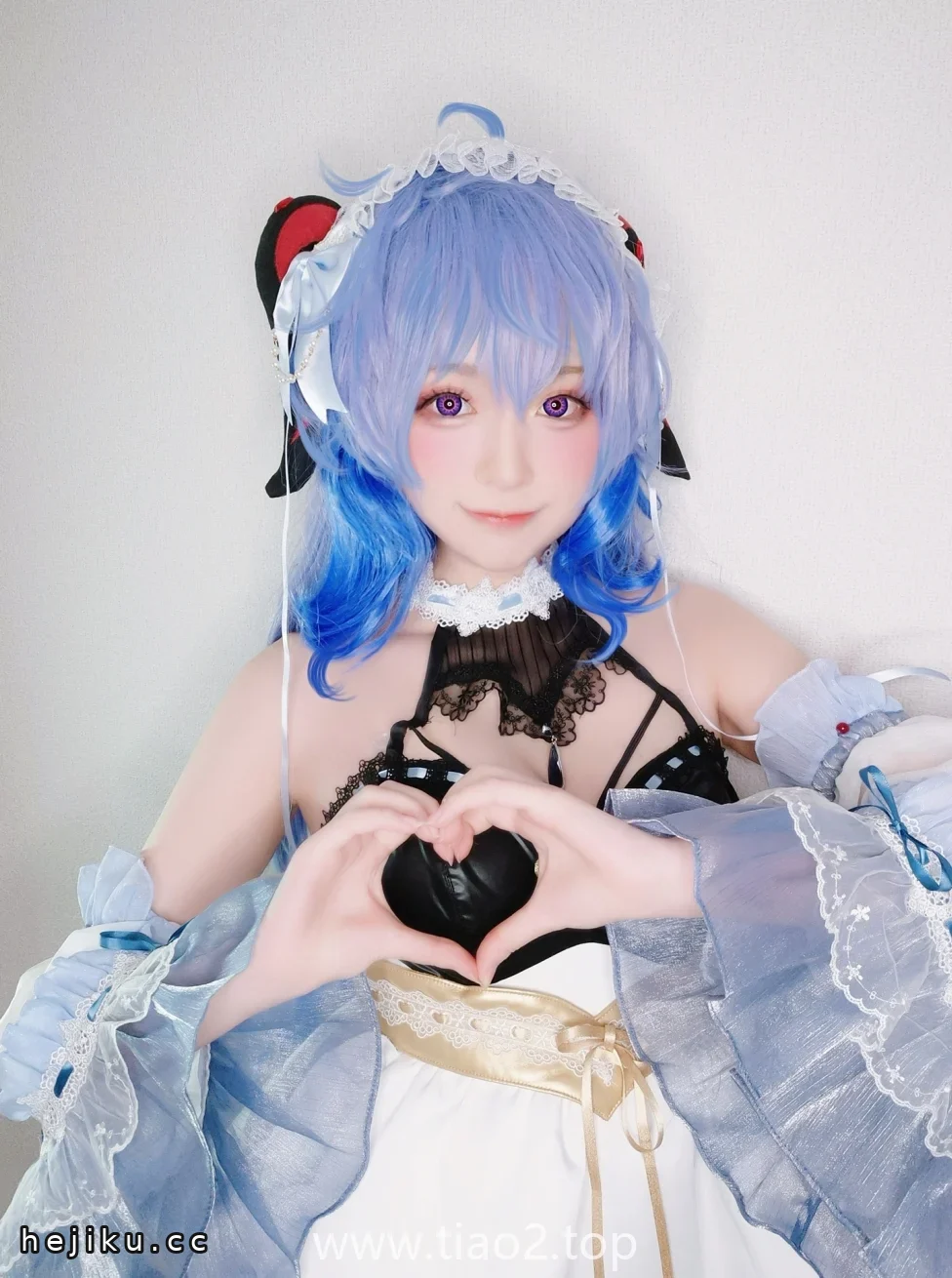 Yuki亭甘雨NO.002女仆套图文章配图3