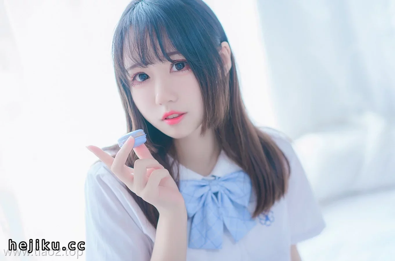 猫君君MaoJun清凉cosplay图集，超治愈的夏日视觉降温指南文章配图2