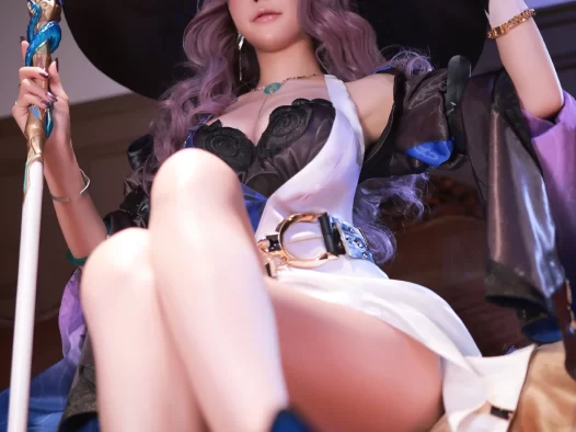 2025图集热榜！水淼aqua夜兰cos爆红，主页更新全记录曝光