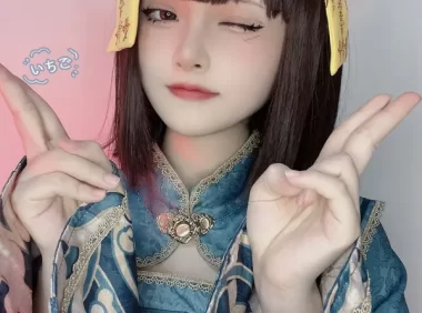 屿鱼的cos作品,这还原度有点离谱