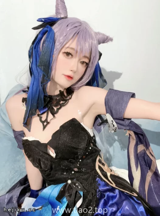 cosplay图片丨Coser趴趴捣蛋陌刻晴自摄,92张图配1个视频共265.3M,硬气刻晴这样拍
