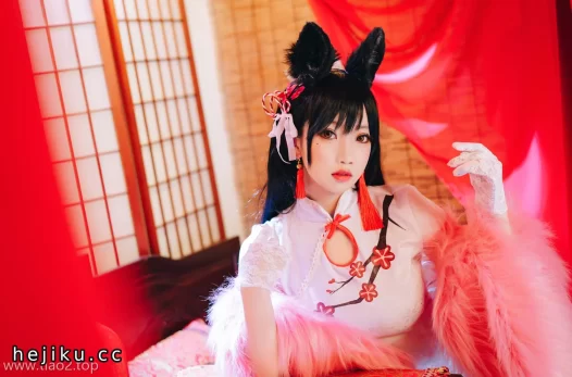 鬼畜瑶在不在w爱宕旗袍作品赏析：把传统穿出俏皮感的cosplay图集