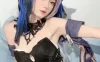 cosplay图片丨Coser趴趴捣蛋陌刻晴自摄,92张图配1个视频共265.3M,硬气刻晴这样拍