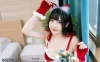 Coser糖果果candy圣诞主题cosplay图包125张，672.8M的细节量到底有多顶