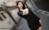 Xiuren图片VOL.596期:秀人模特樱桃小犊子把黑裙穿出野劲儿