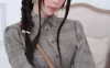 鹿野希格子衬衫Cosplay:别只看脸,这组图的质感都藏在细节里