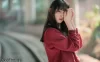 西呱呀呀呀废弃火车站铁轨成片cos，铁链甩脸加梨涡咬唇，这组图太顶了