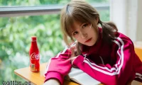 红色体操服cosplay高清图集：小仓千代w紧身曲线与活力感全解析