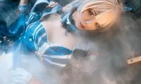 蠢沫沫原神心海cos作品NO.283:温柔军师的气质拿捏得恰到好处