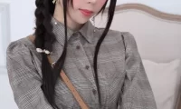 鹿野希格子衬衫Cosplay：别只看脸，这组图的质感都藏在细节里