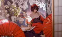 二佐Nisa Fate葛饰北斋cos图集，把艺术系英灵演出了灵魂感