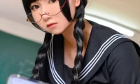 PAKI酱005期班长cos图赏 衣服越紧细节越带劲 376M高清套图来了
