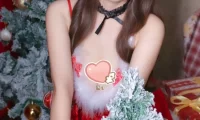 韶陌陌圣诞cosplay图包34张317.7M,高清细节和暖冬氛围一次看够