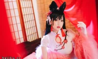 鬼畜瑶在不在w爱宕旗袍作品赏析：把传统穿出俏皮感的cosplay图集