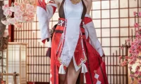 20张图拍出八重神子的松弛感，樱岛嗷这套COS才是高级反内卷