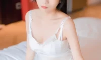 cosplay图片丨Coser_usejan蓝蓝薄纱睡衣42张套图,慵懒感拿捏到位