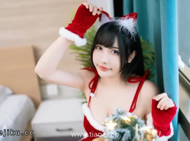 Coser糖果果candy圣诞主题cosplay图包125张，672.8M的细节量到底有多顶