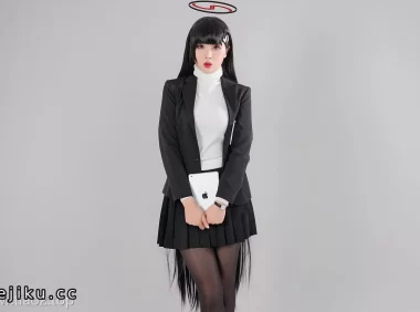 碧蓝档案莉音cos太还原了,Coser轩萧学姐高清图集一次看个够