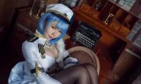 从表情到服装都拿捏住了，Coser麻花麻花酱w的恰巴cos作品赏析