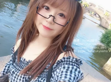 甜系Coser_Nyako喵子图集：从魔法少女到生活照的治愈感全记录